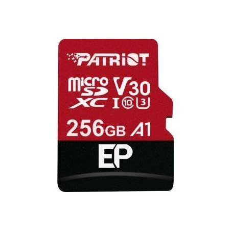 Patriot EP Series 256GB microSDXC - 100MB/s High-Speed Storage for All Your Needs!